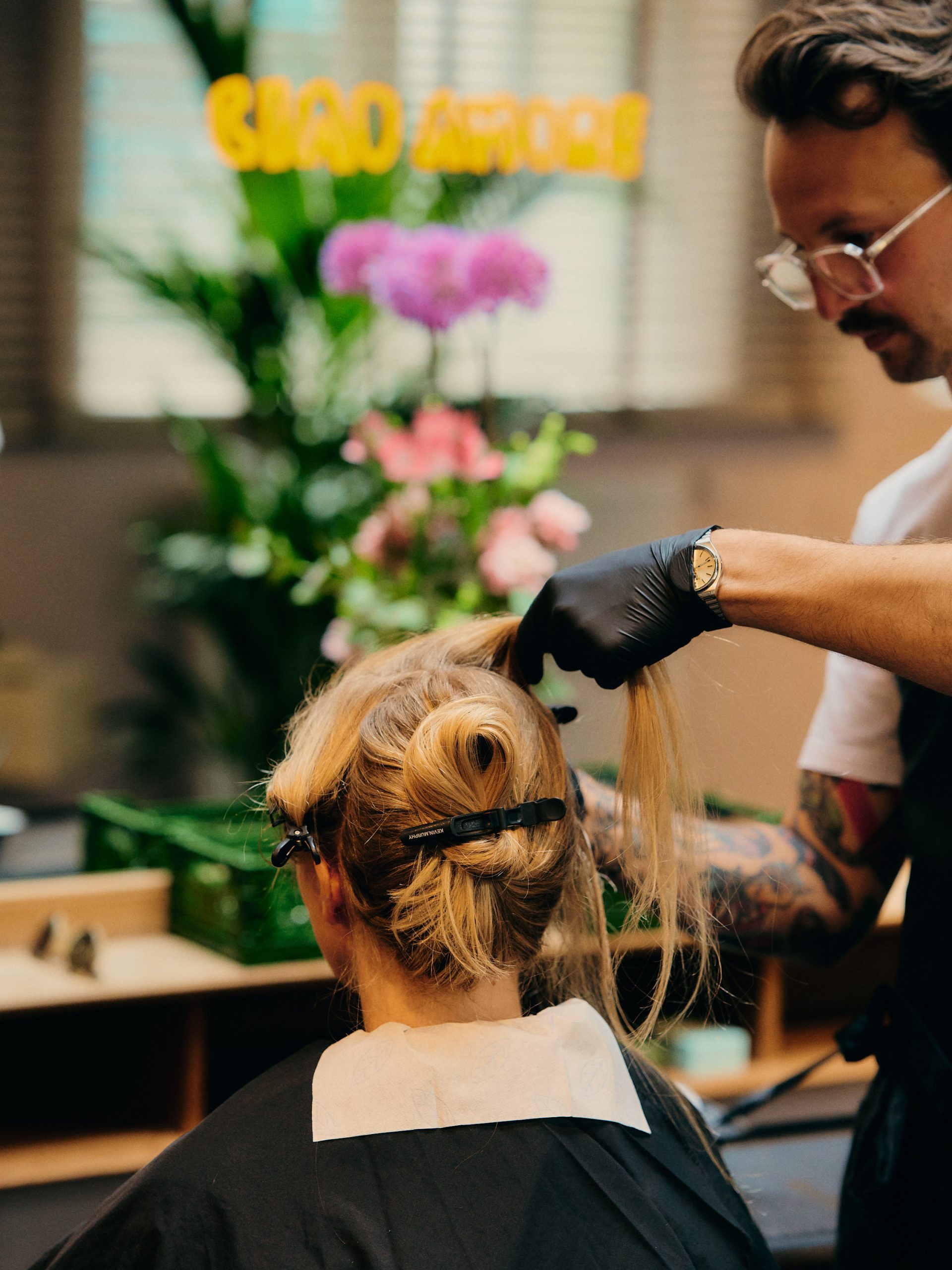 Friseur_Muenchen_David_Fechner_Barbershop_Kevin_Murphy_work_blondhair